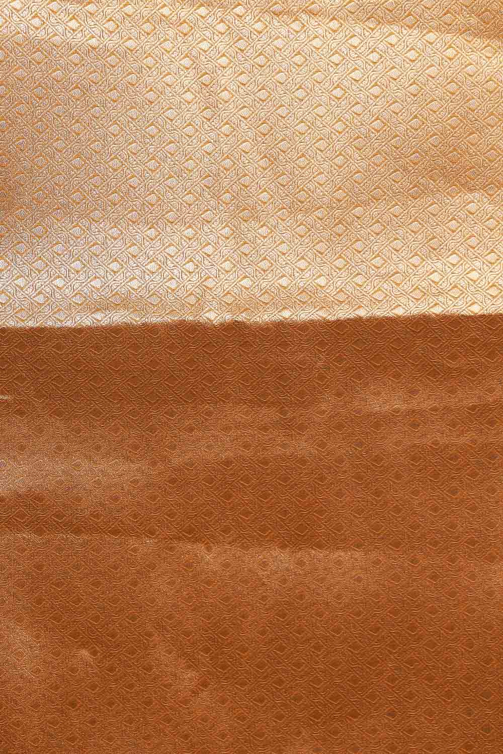Mustard Yellow Semi Silk Saree - Seematti