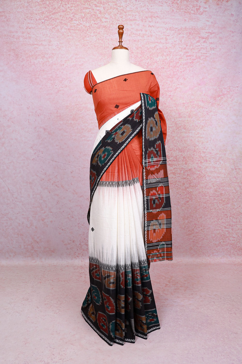 Multi Color Soft Cotton Saree