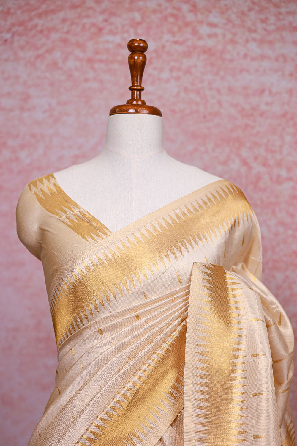 Golden Tissue Saree