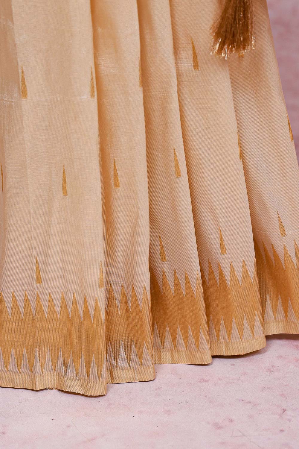 Golden Tissue Saree