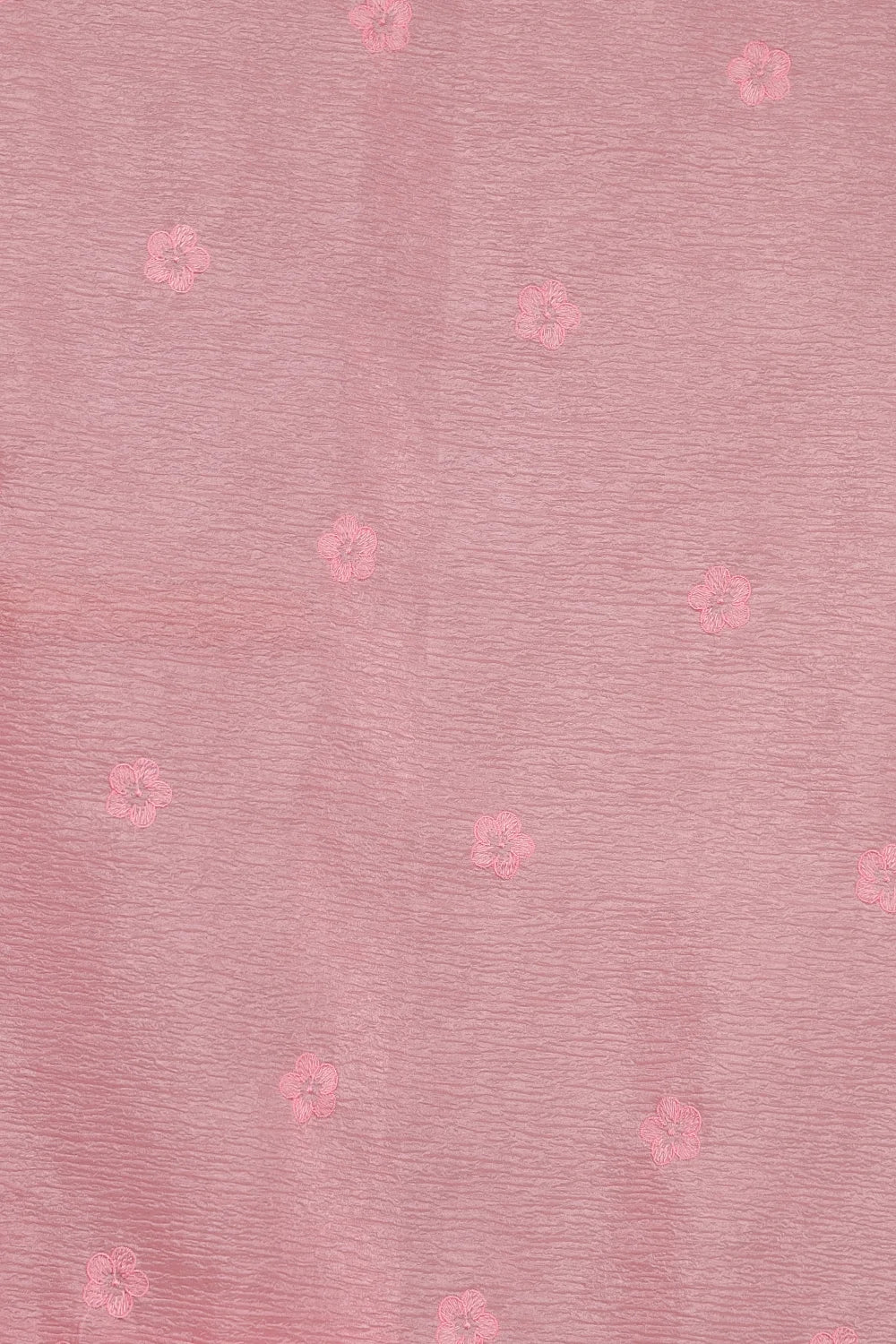 Peach Crush Organza Saree