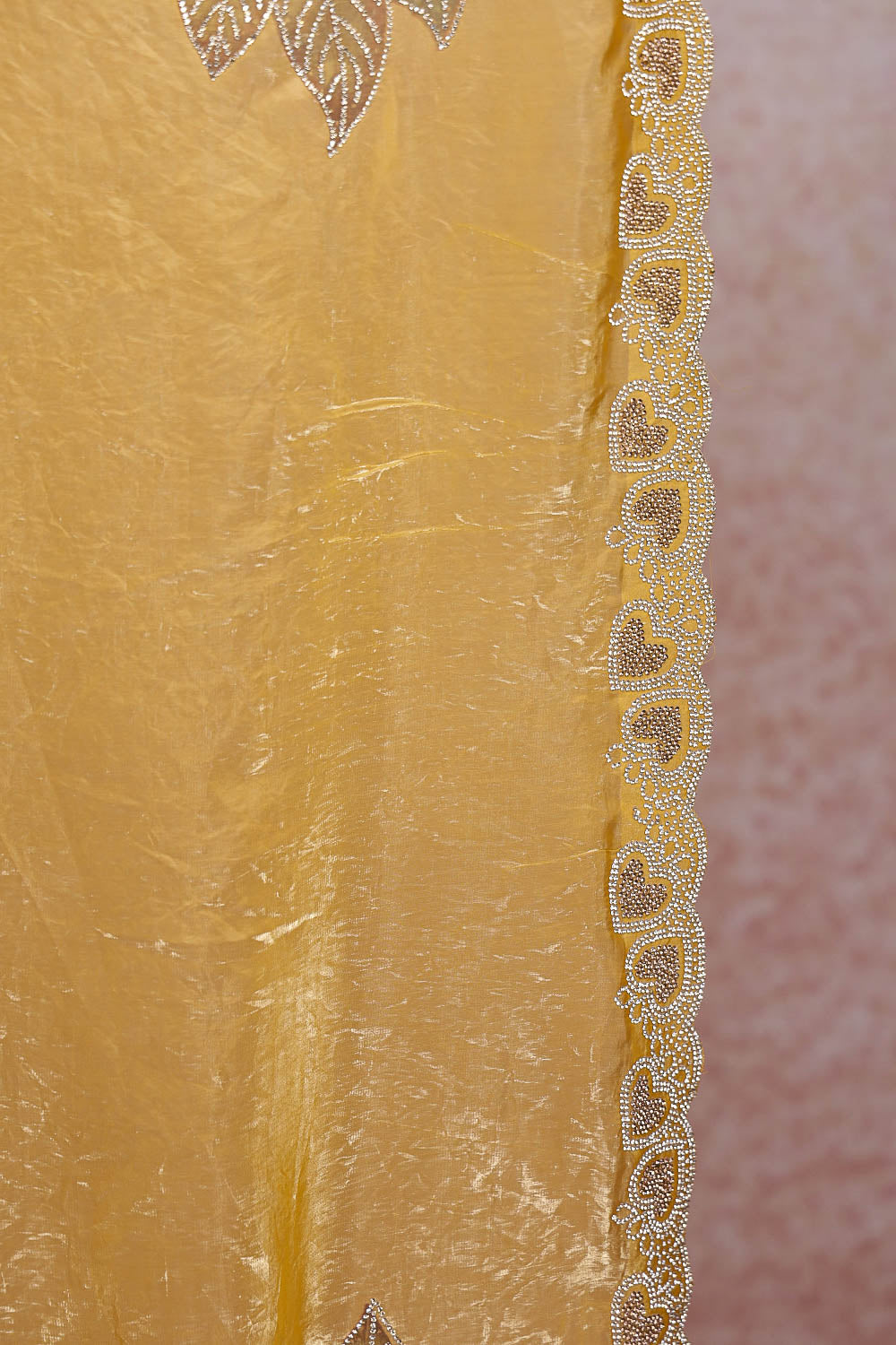 Yellow Organza Saree