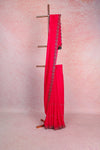 Rani Pink Organza Saree