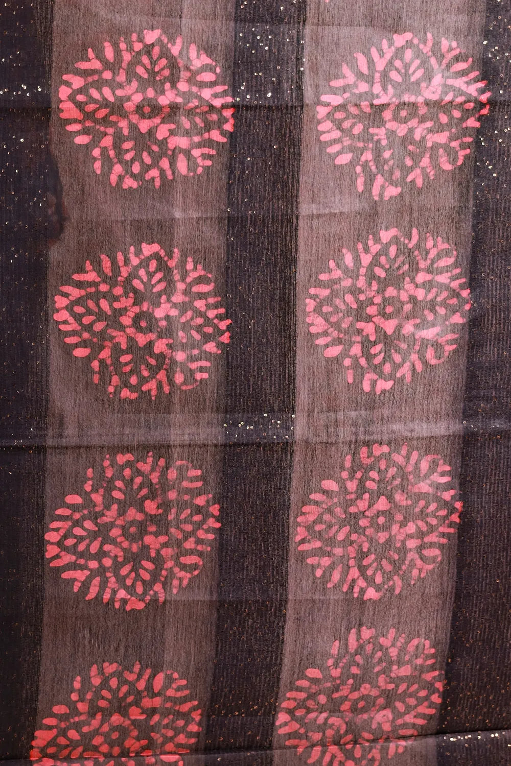 Dark Wine Semi Tussar Saree