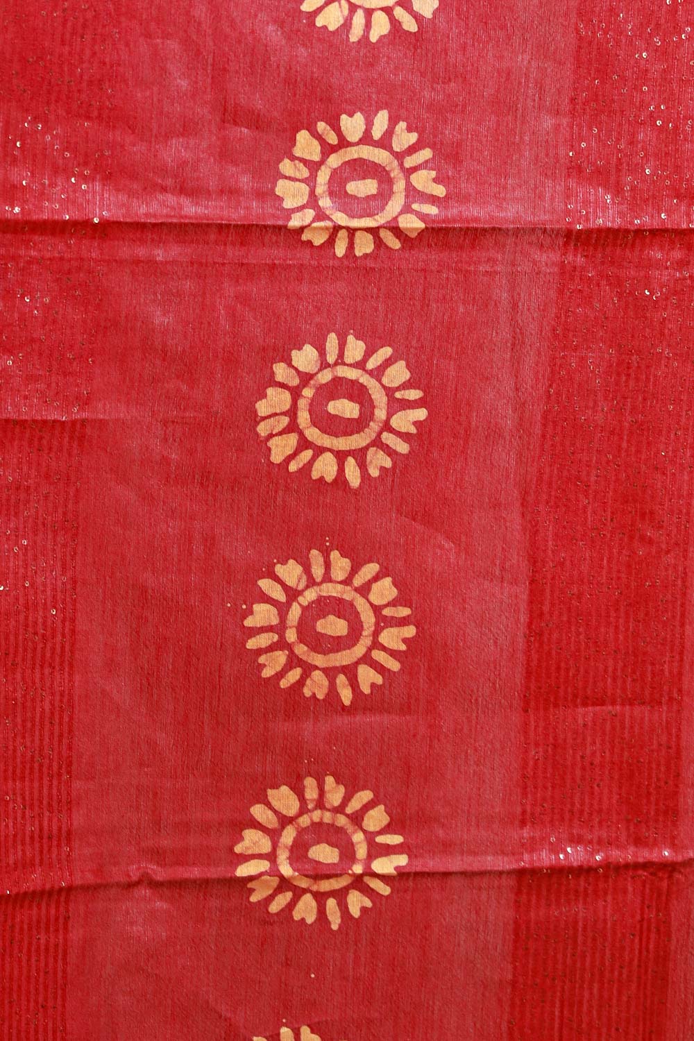 Maroon Semi Tussar Saree - Seematti