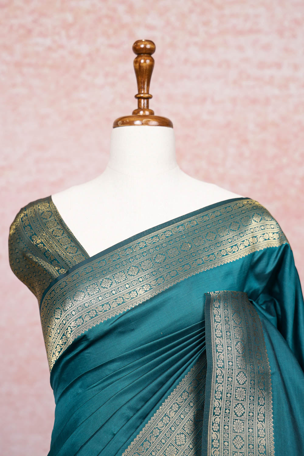 Green Semi Silk Saree