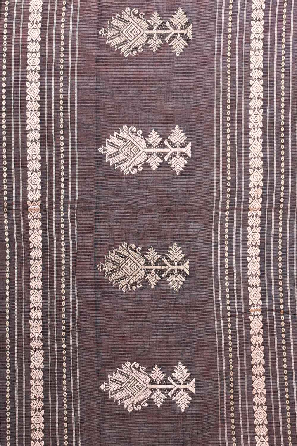 Black Cotton Saree