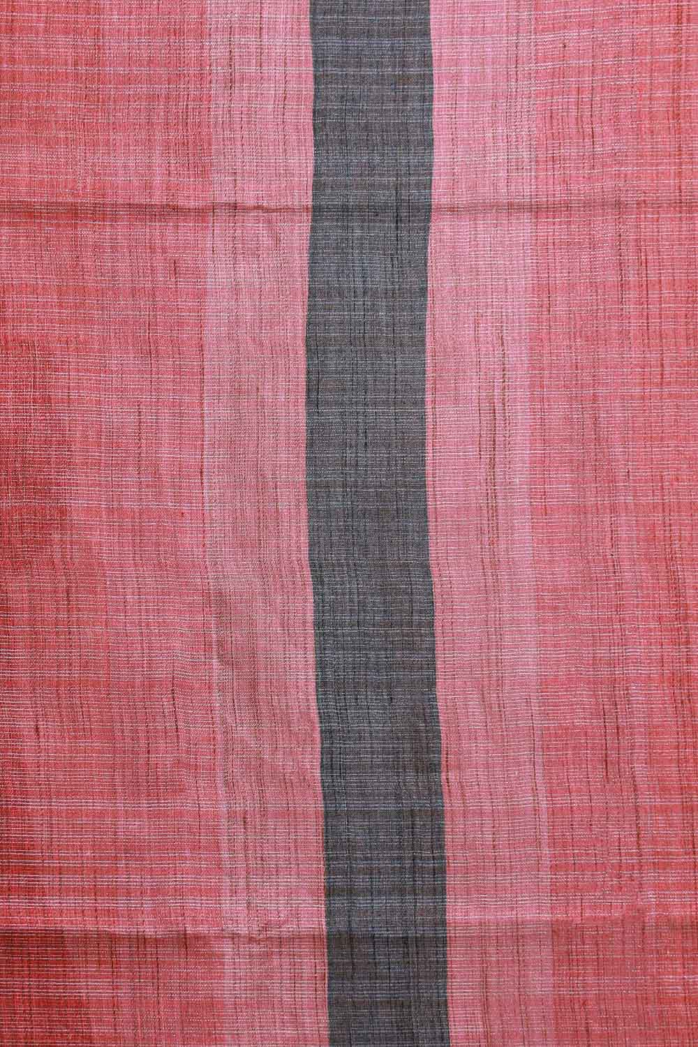 Ash Semi Tussar Saree - Seematti
