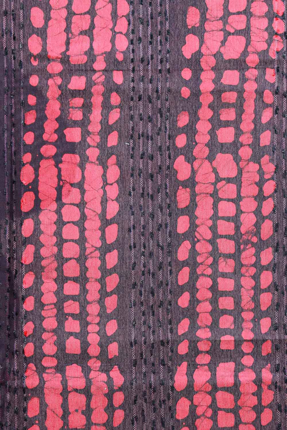 Maroon Semi Tussar Saree - Seematti