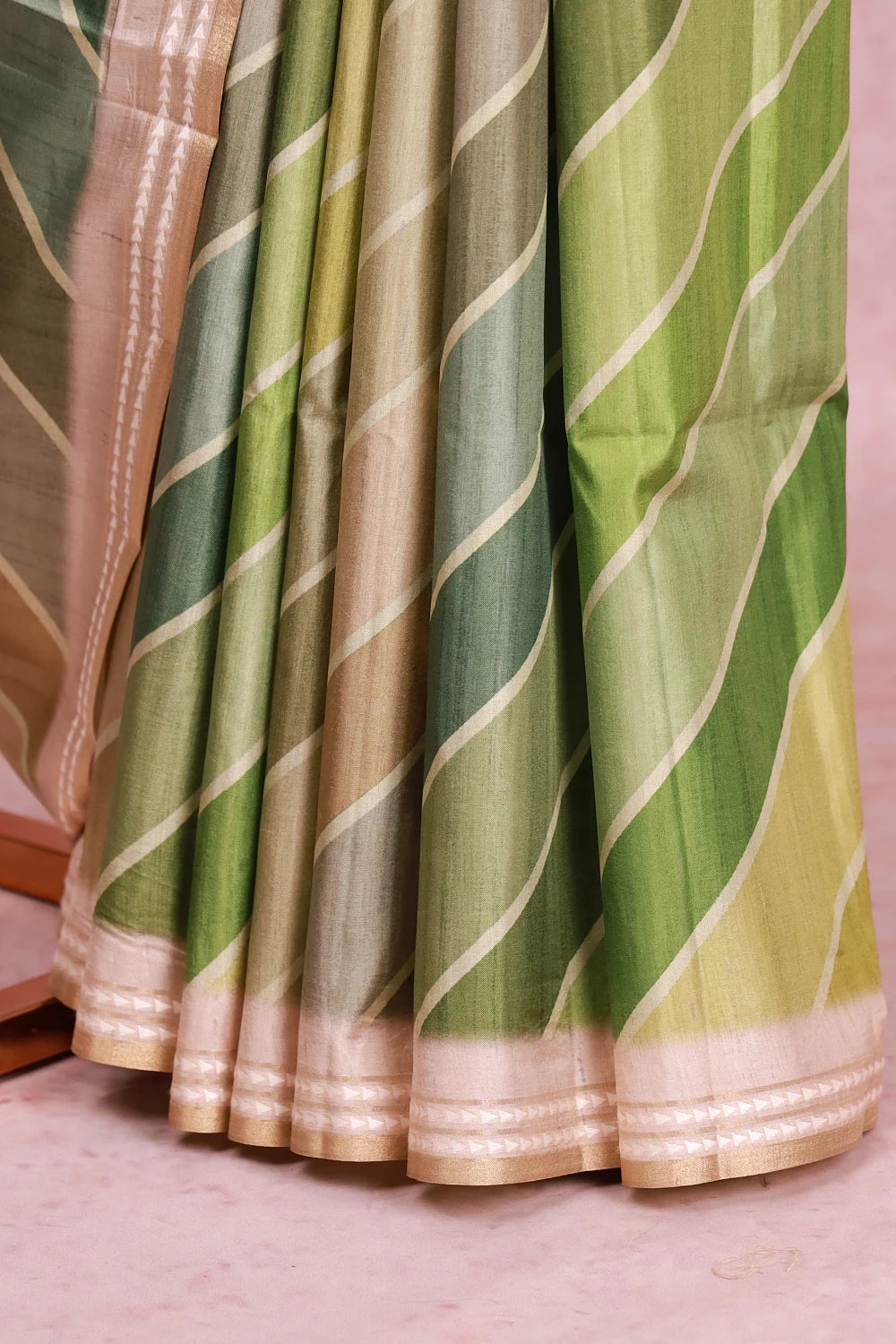 Multi Colour Semi Tussar Saree