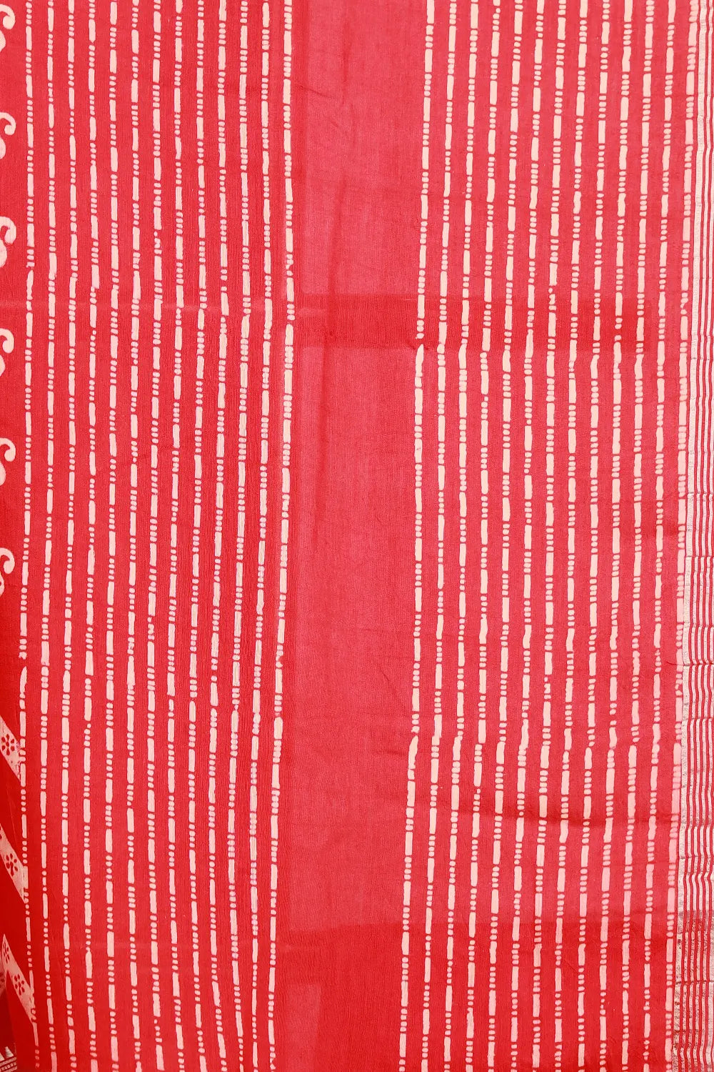Red Soft Cotton Saree