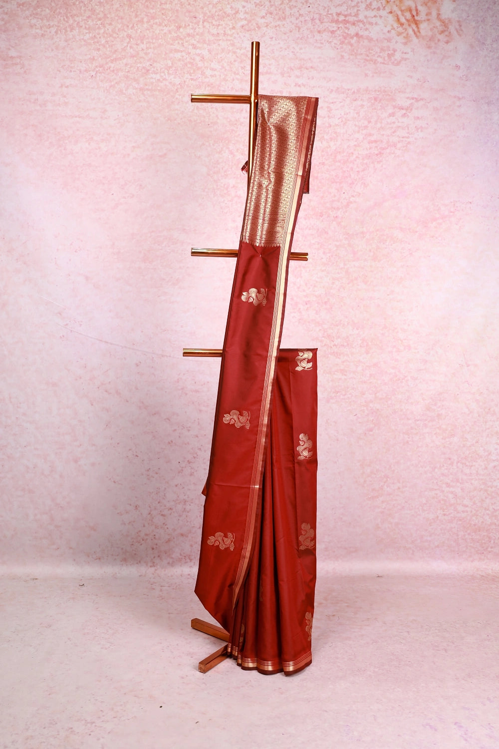 Brown Soft Silk Saree