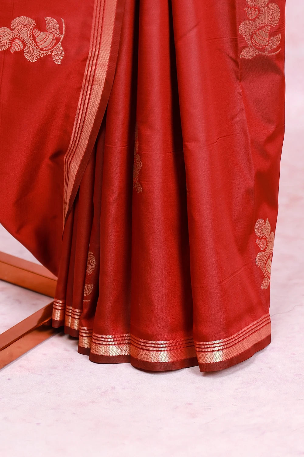 Brown Soft Silk Saree