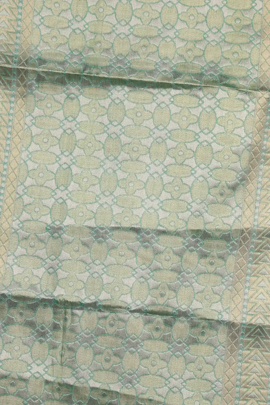 Light Ash Semi Tussar Saree
