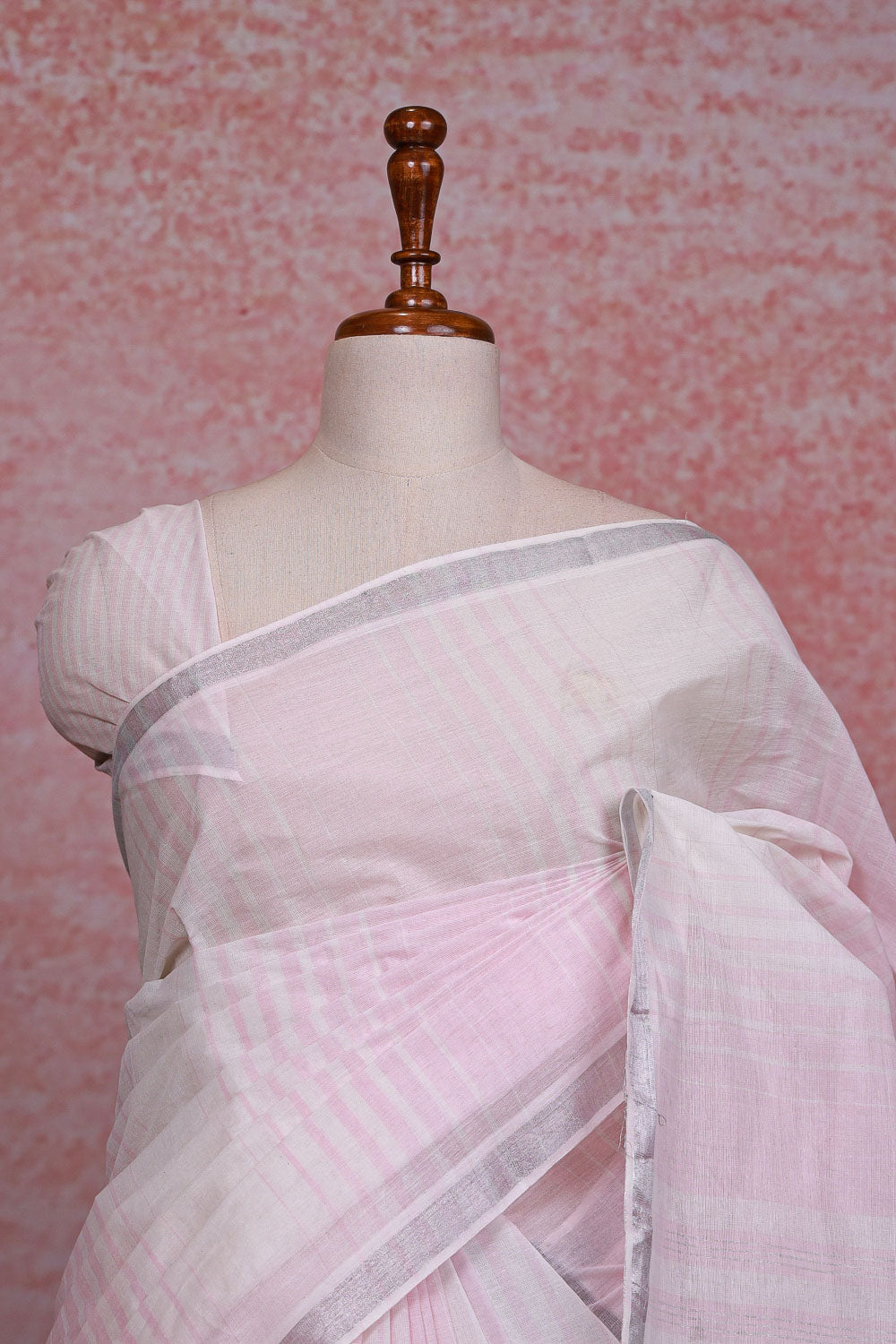 White Cotton Saree