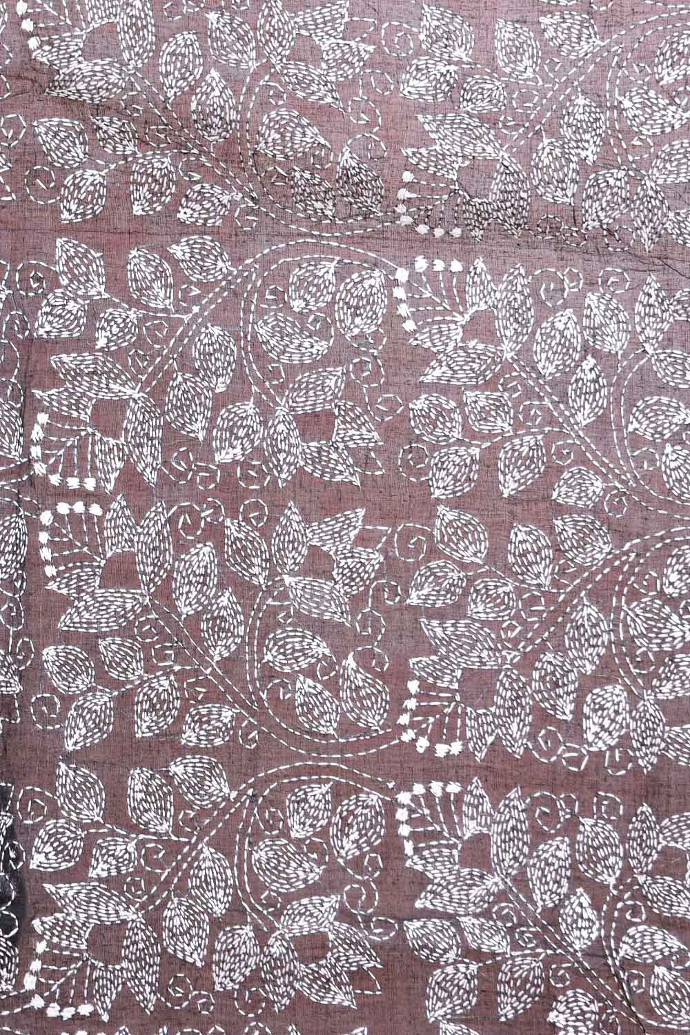 Black Cotton Saree