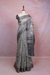 Ash Semi Tussar Saree