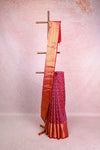 Magenta Semi Silk Saree