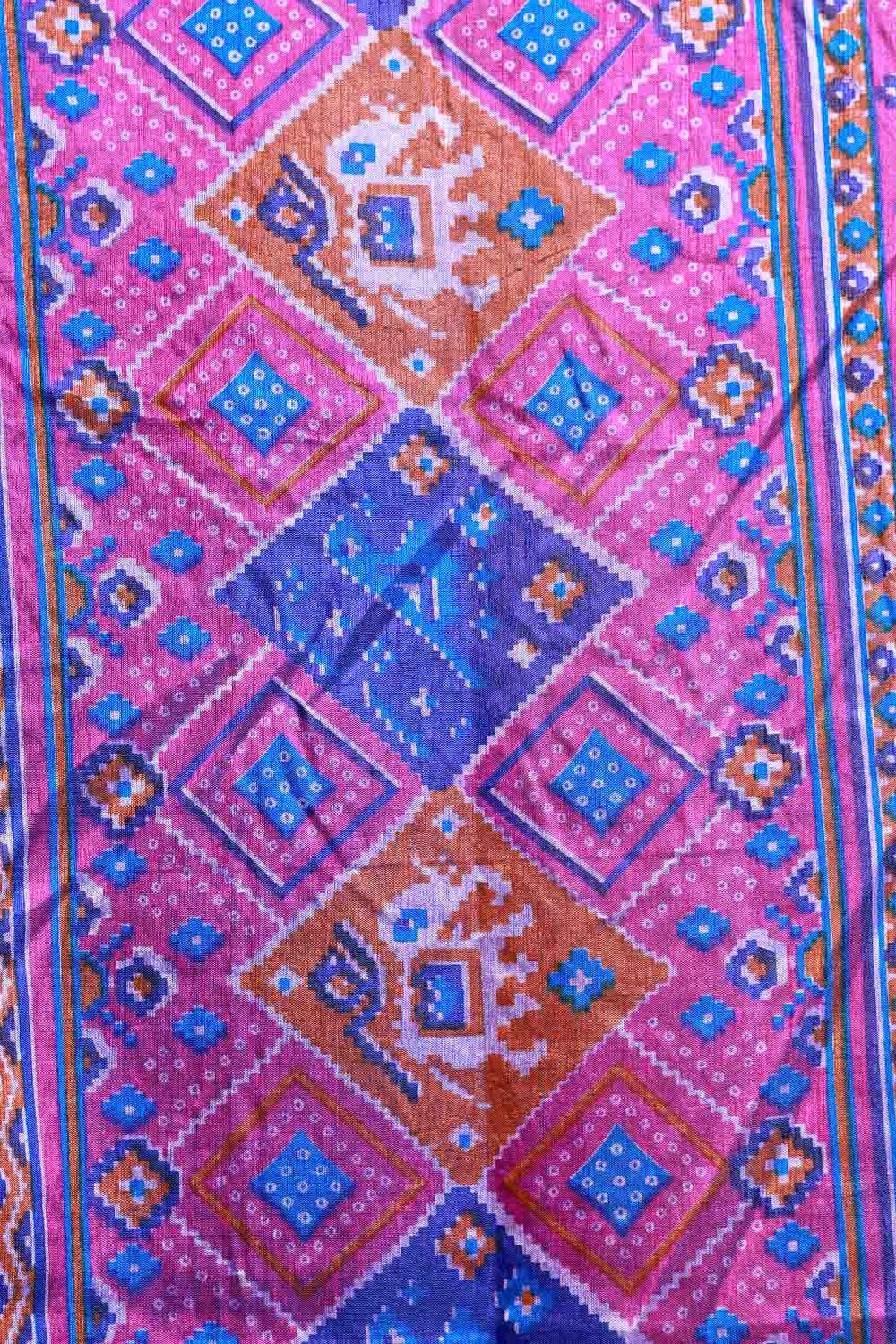 Blue Semi Silk Saree
