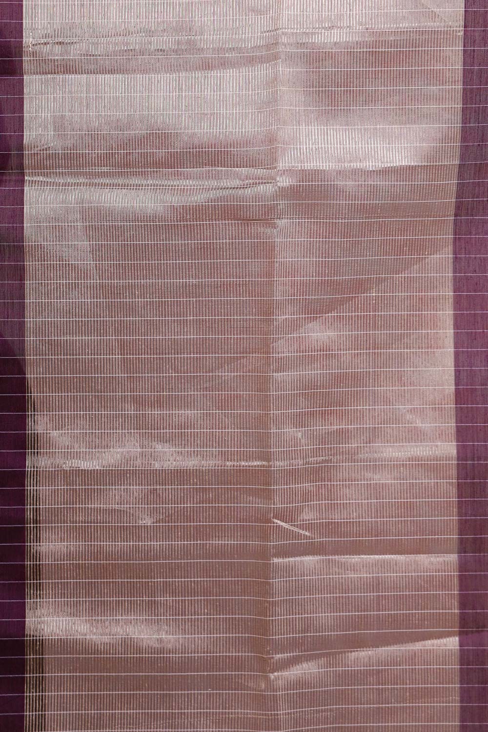 Wine Cotton Silk Saree - Seematti