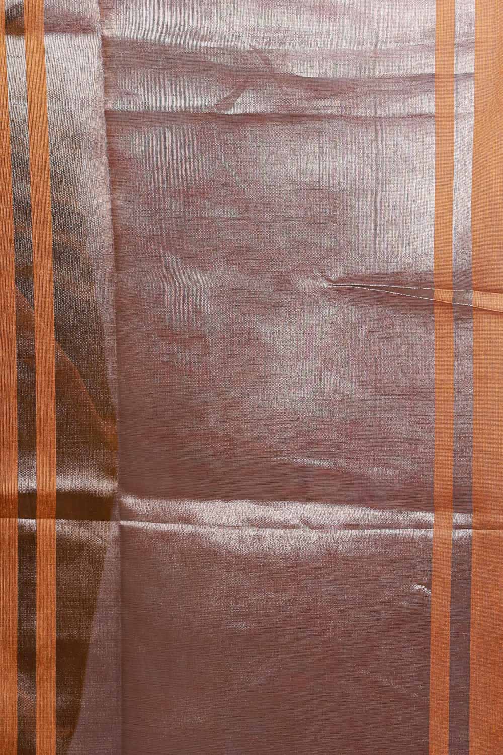 Mustard Yellow Cotton Silk Saree - Seematti