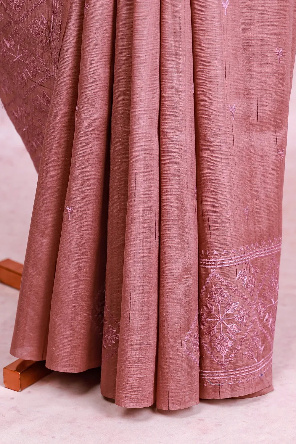 Pastel Colour Semi Tussar Saree