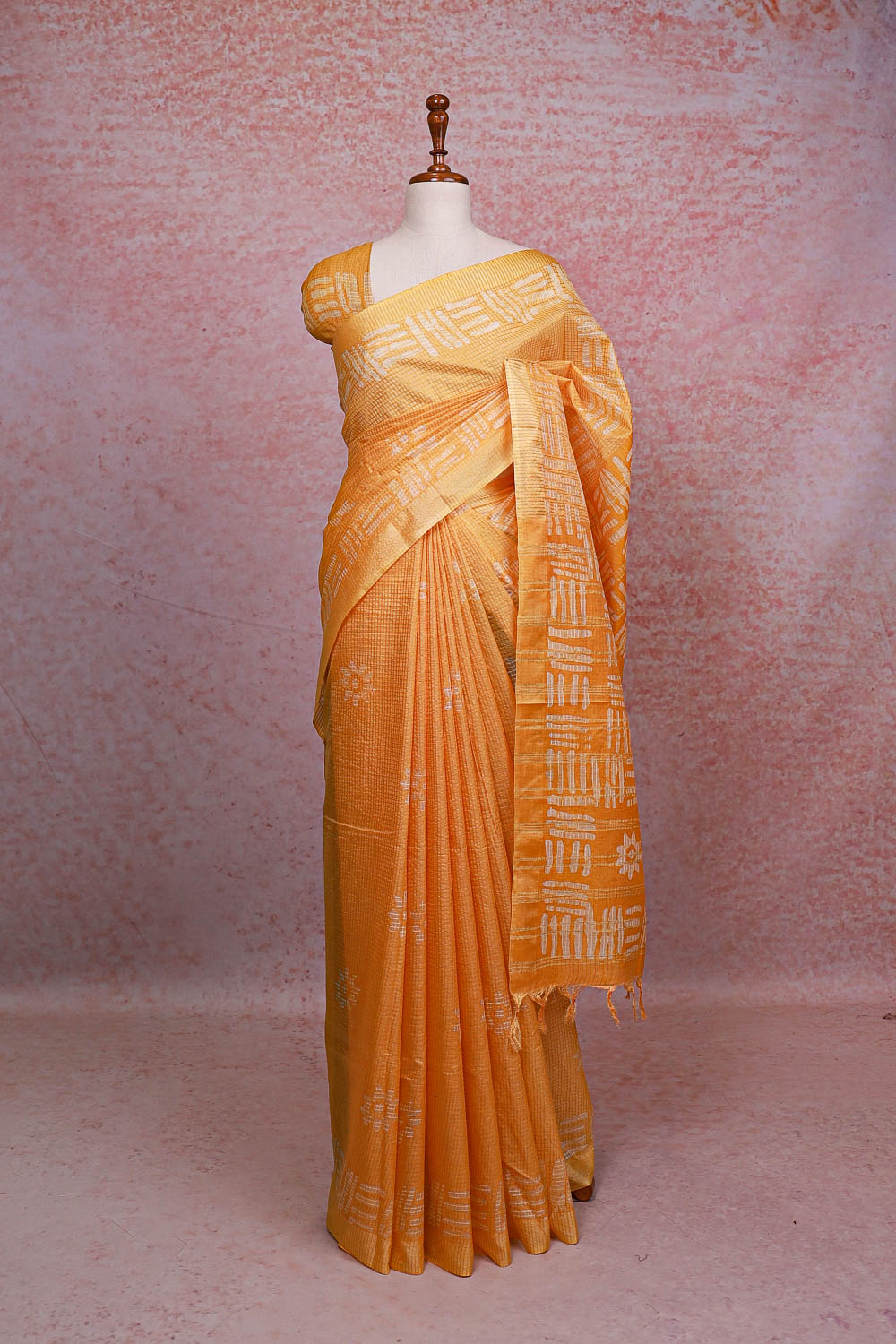 Yellow Kota Saree - Seematti