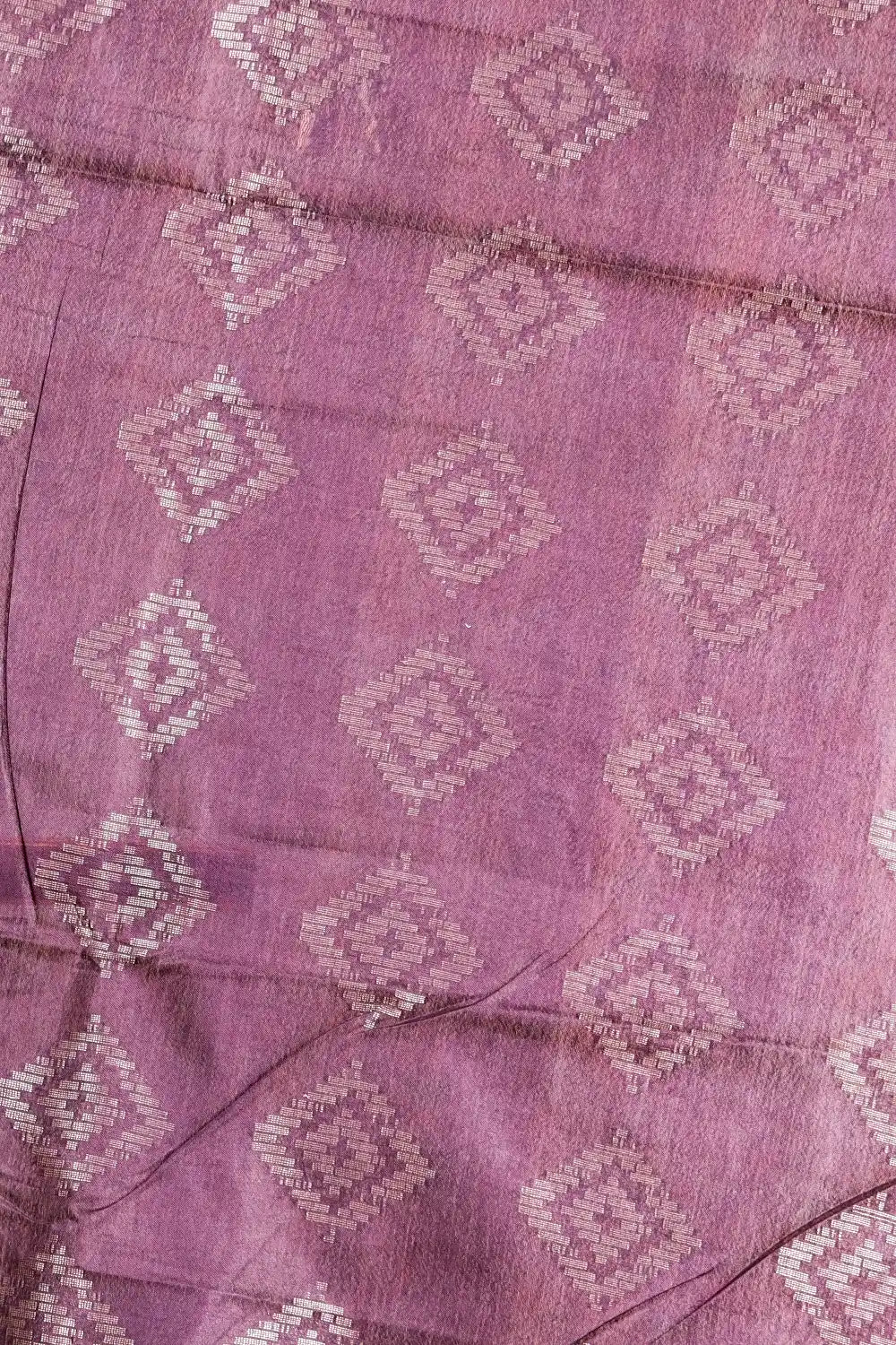 Grape Semi Silk Saree
