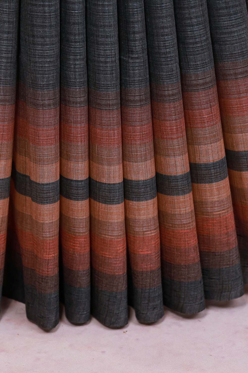 Ash Semi Tussar Saree