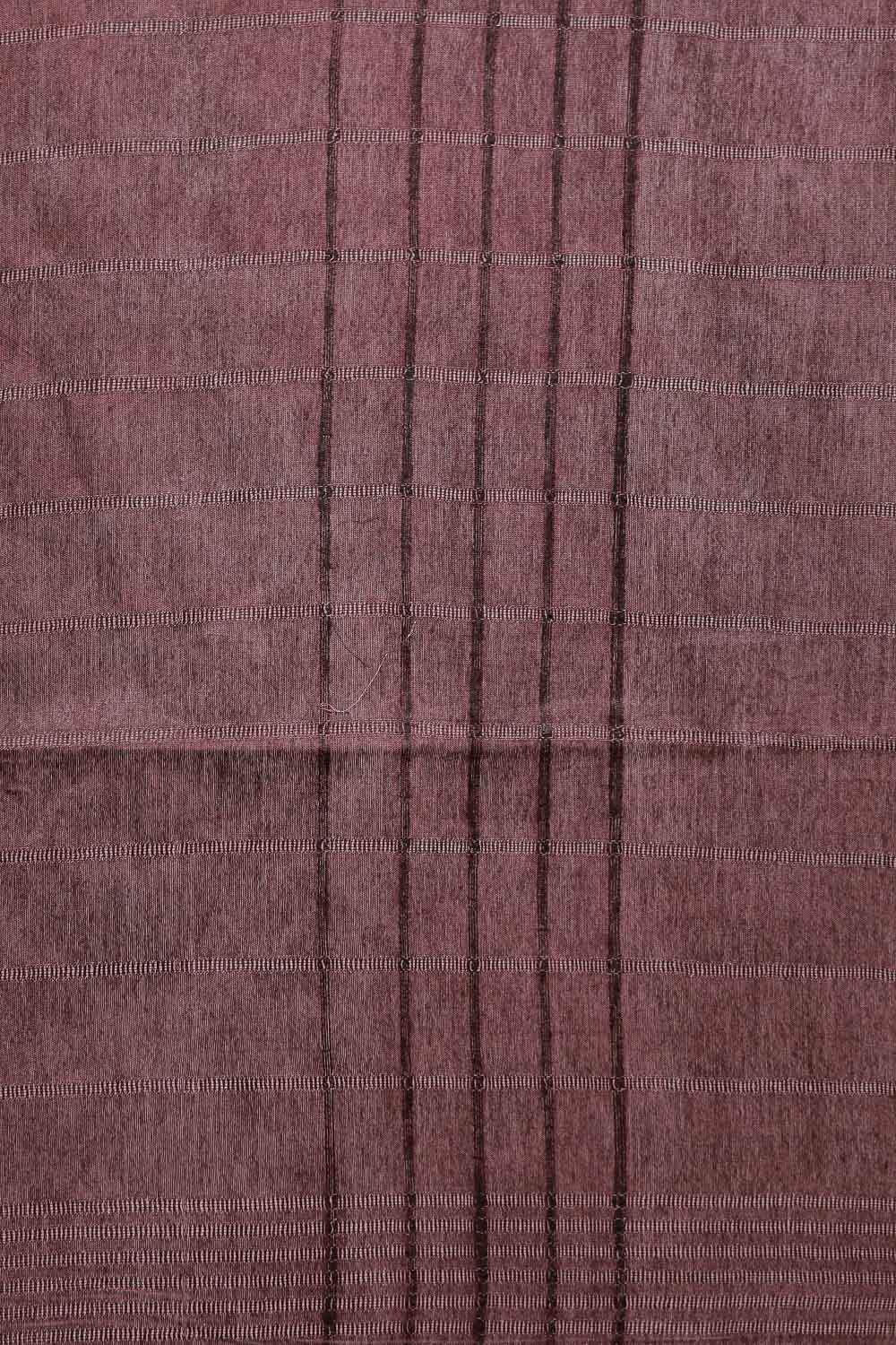 Orange Semi Tussar Saree - Seematti