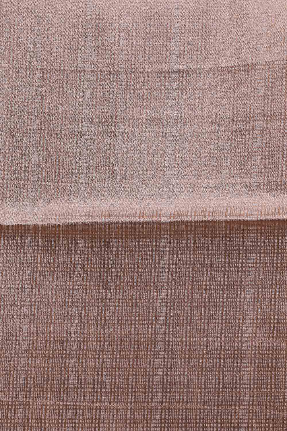 Off White Semi Jute Saree - Seematti