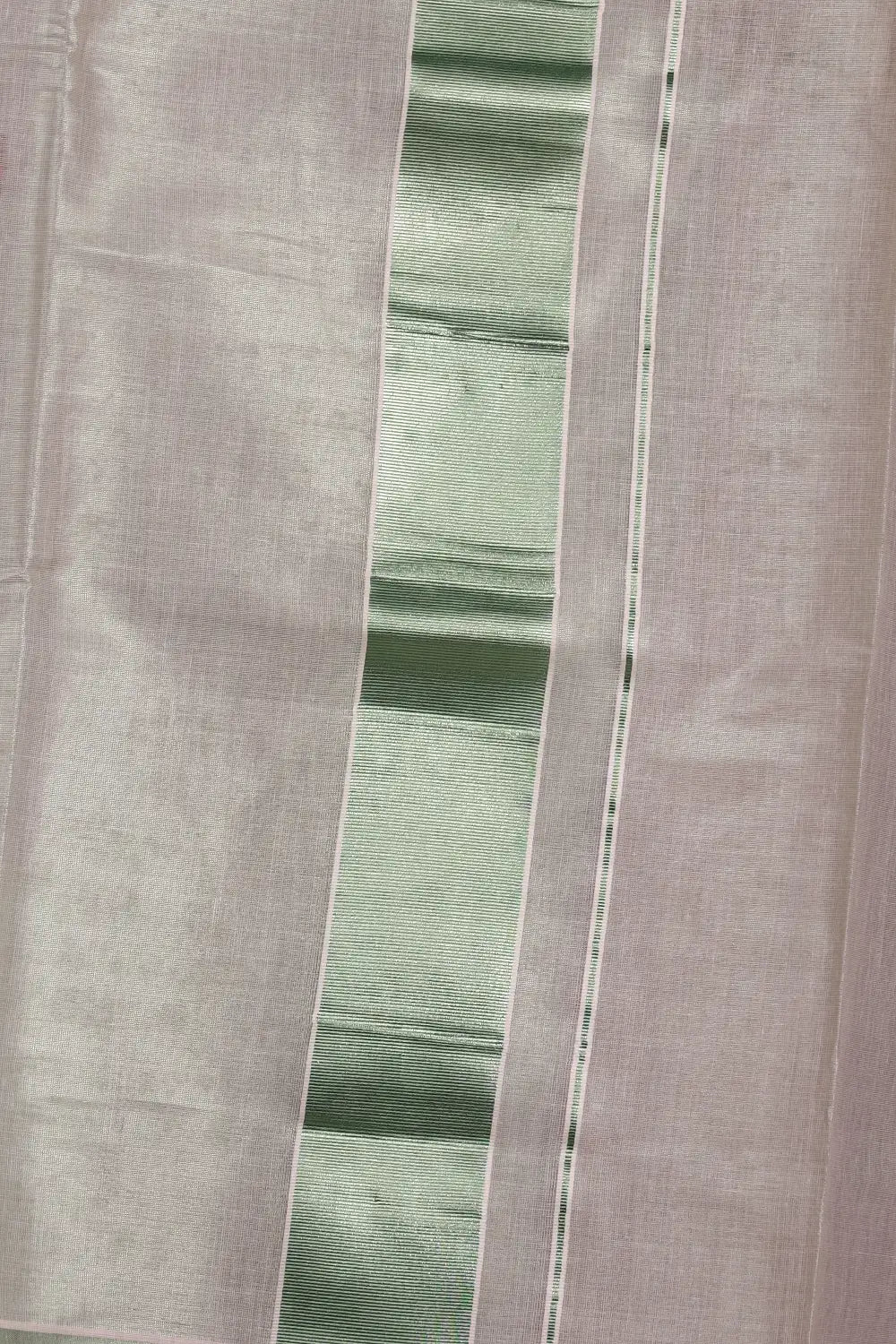 Green Tissue Kerala Saree