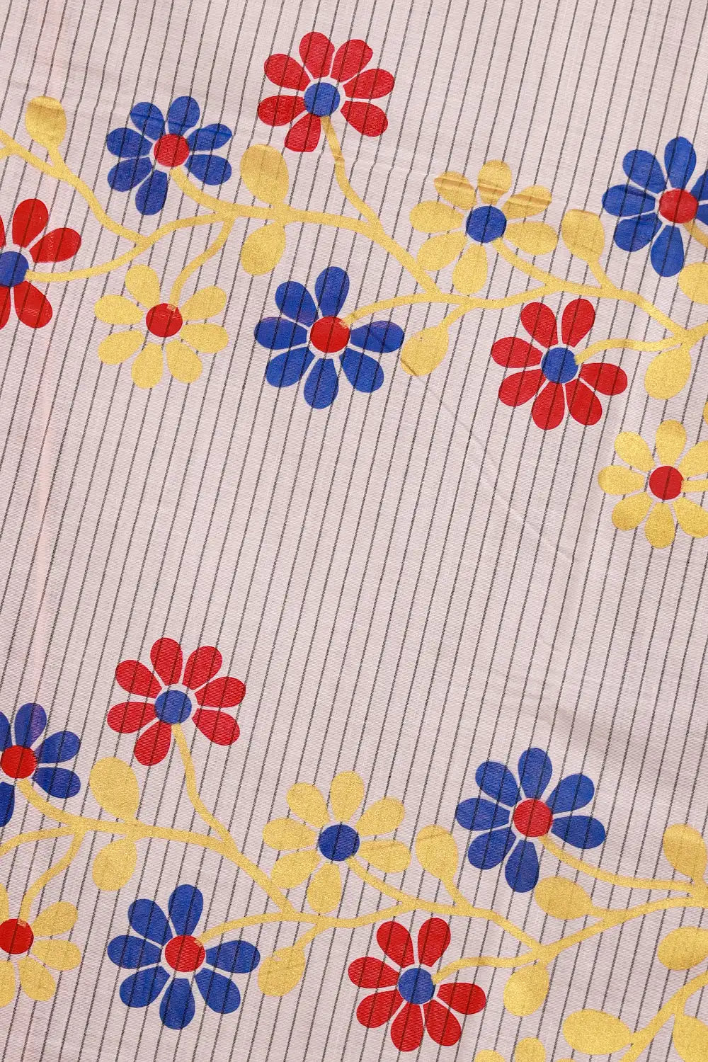 White Cotton Kerala Saree