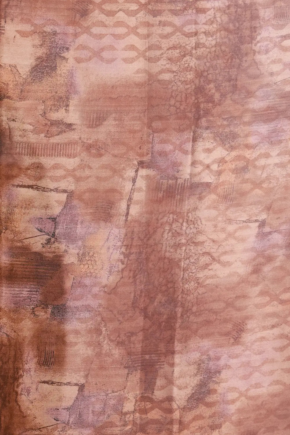 Brown Chiffon Saree