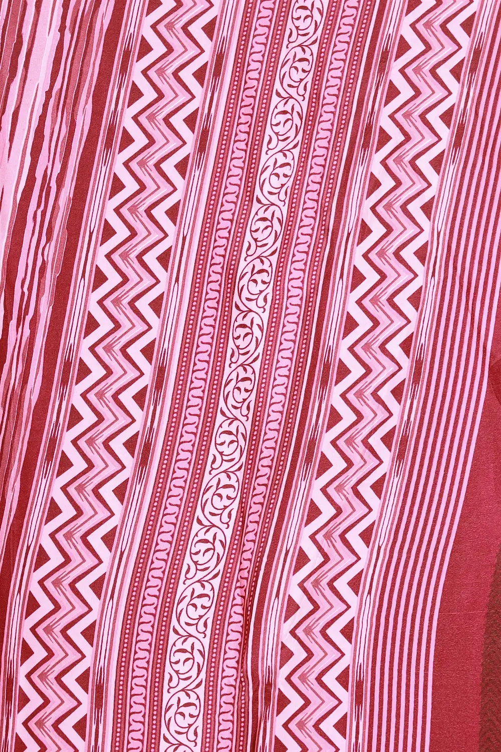 Multi Color Chiffon Saree
