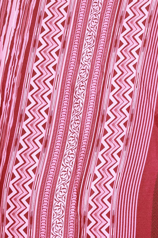 Multi Color Chiffon Saree