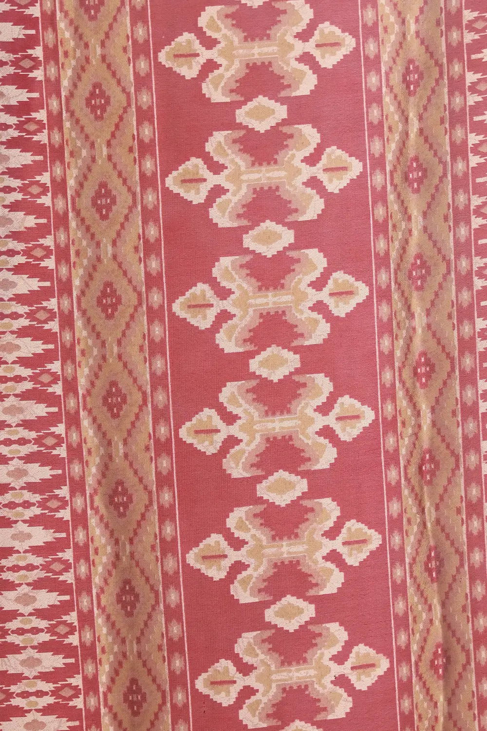 Deep Maroon Chiffon Saree