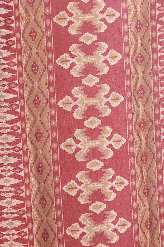 Deep Maroon Chiffon Saree