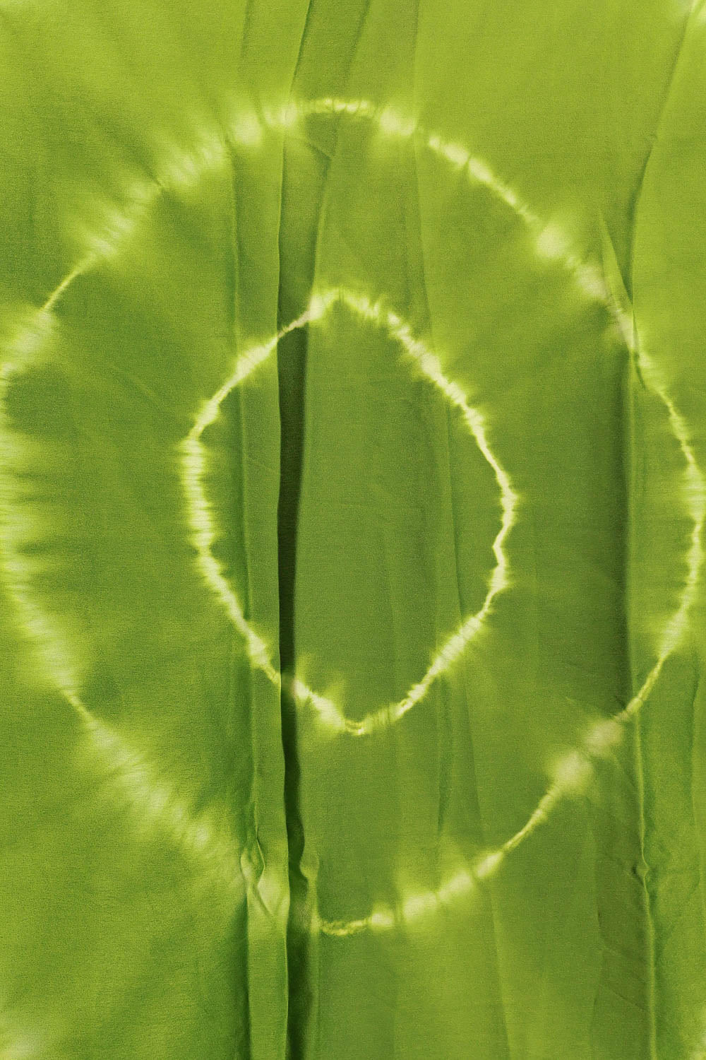 Green Satin Saree