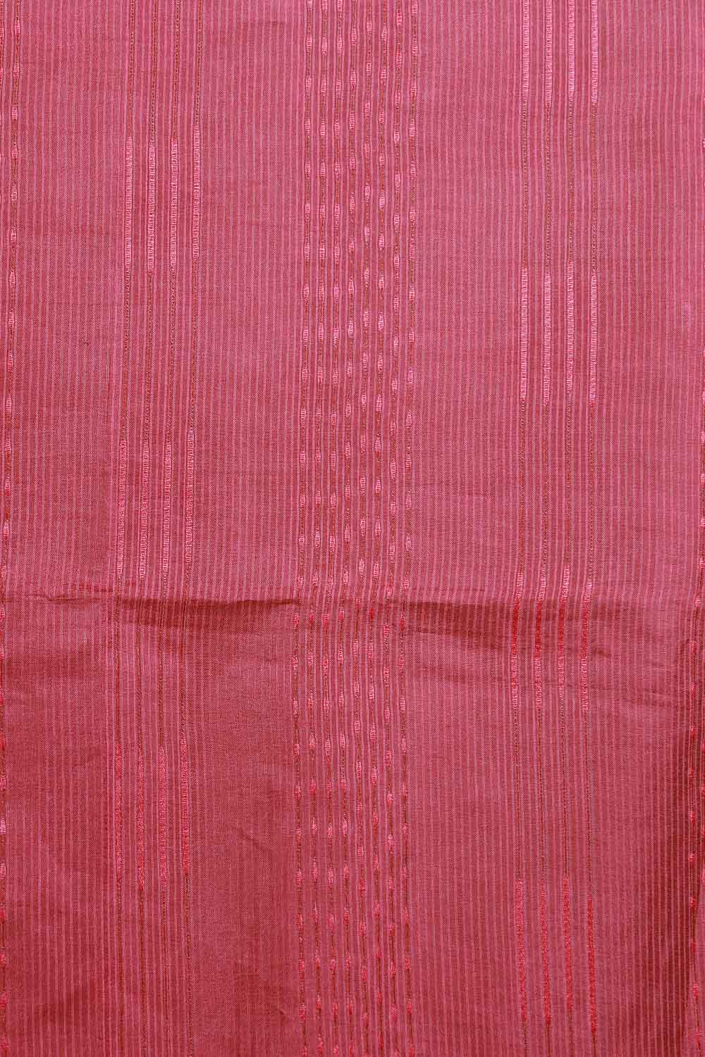 Onion Pink Semi Tussar Saree
