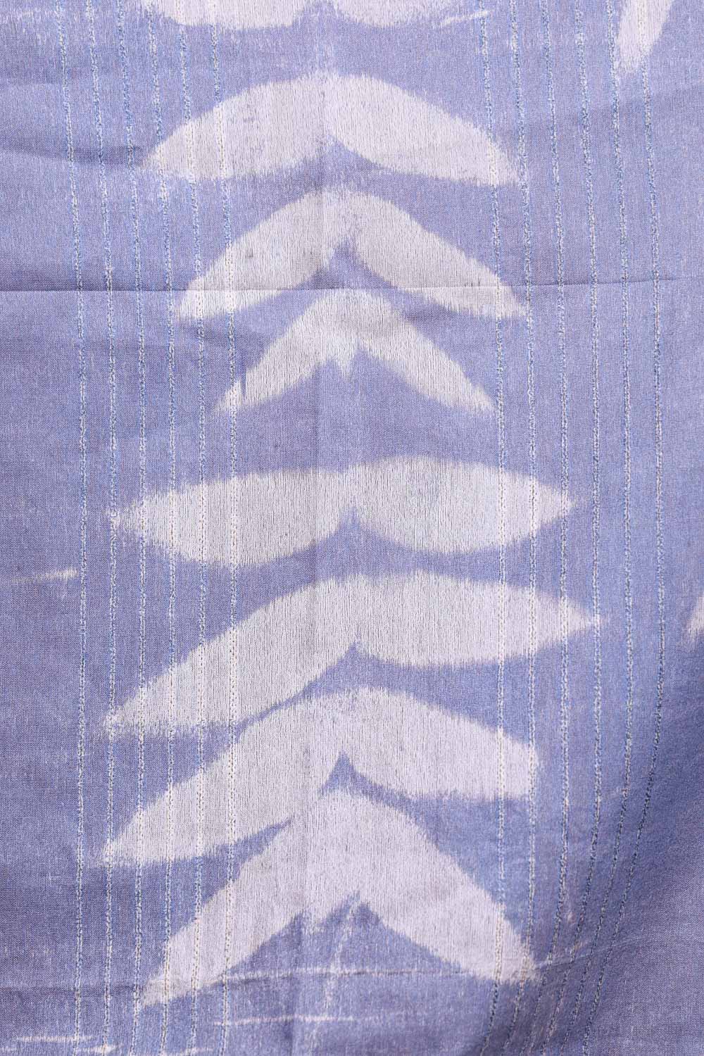 Blue Semi Tussar Saree