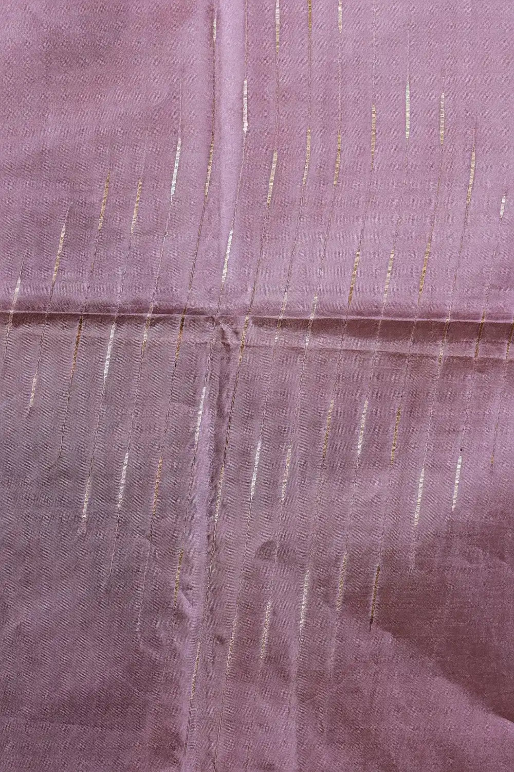 Dusty Lavender Semi Tussar Saree