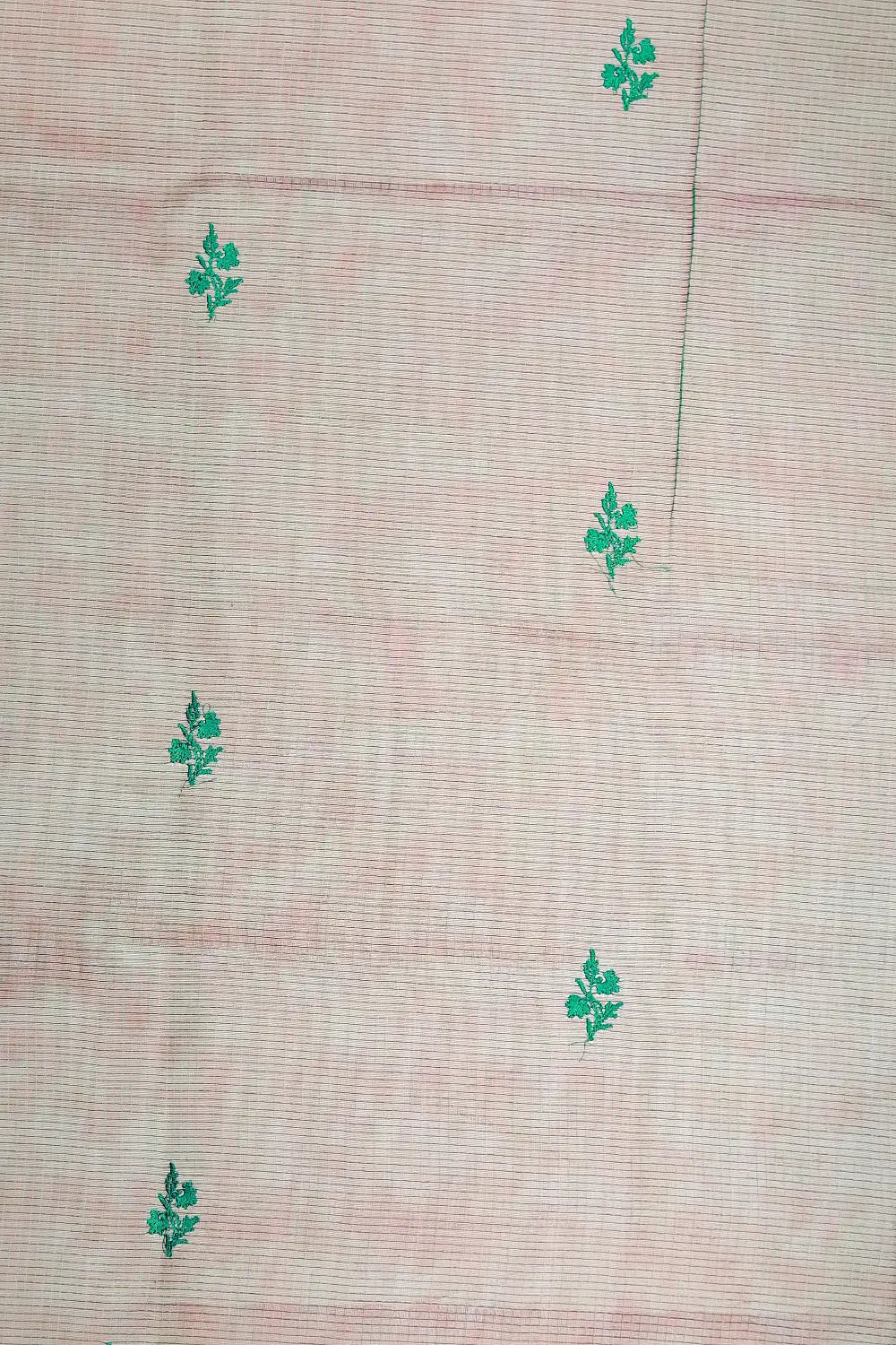 Dark Green Kota Saree