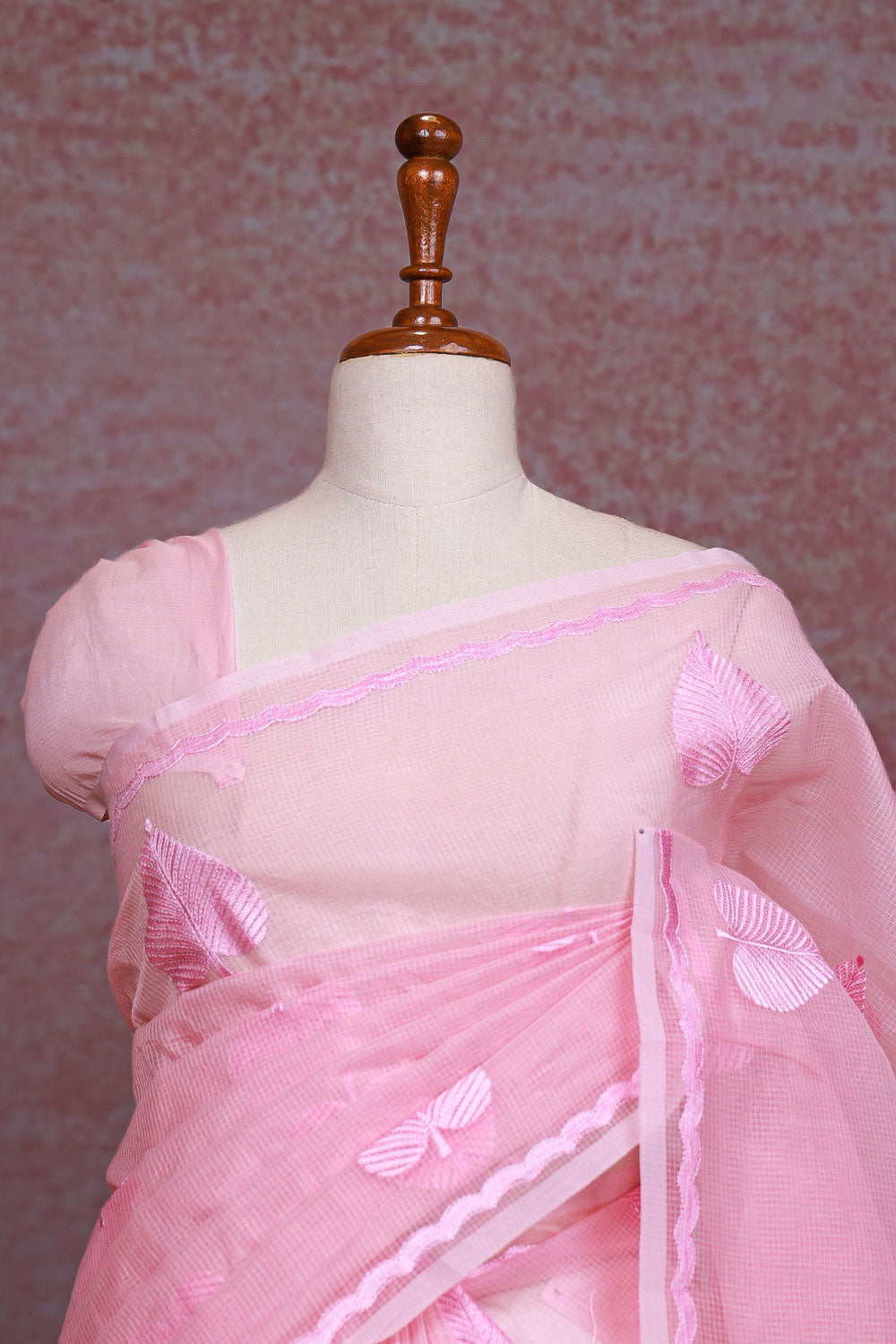 Pink Net Kota Saree - Seematti