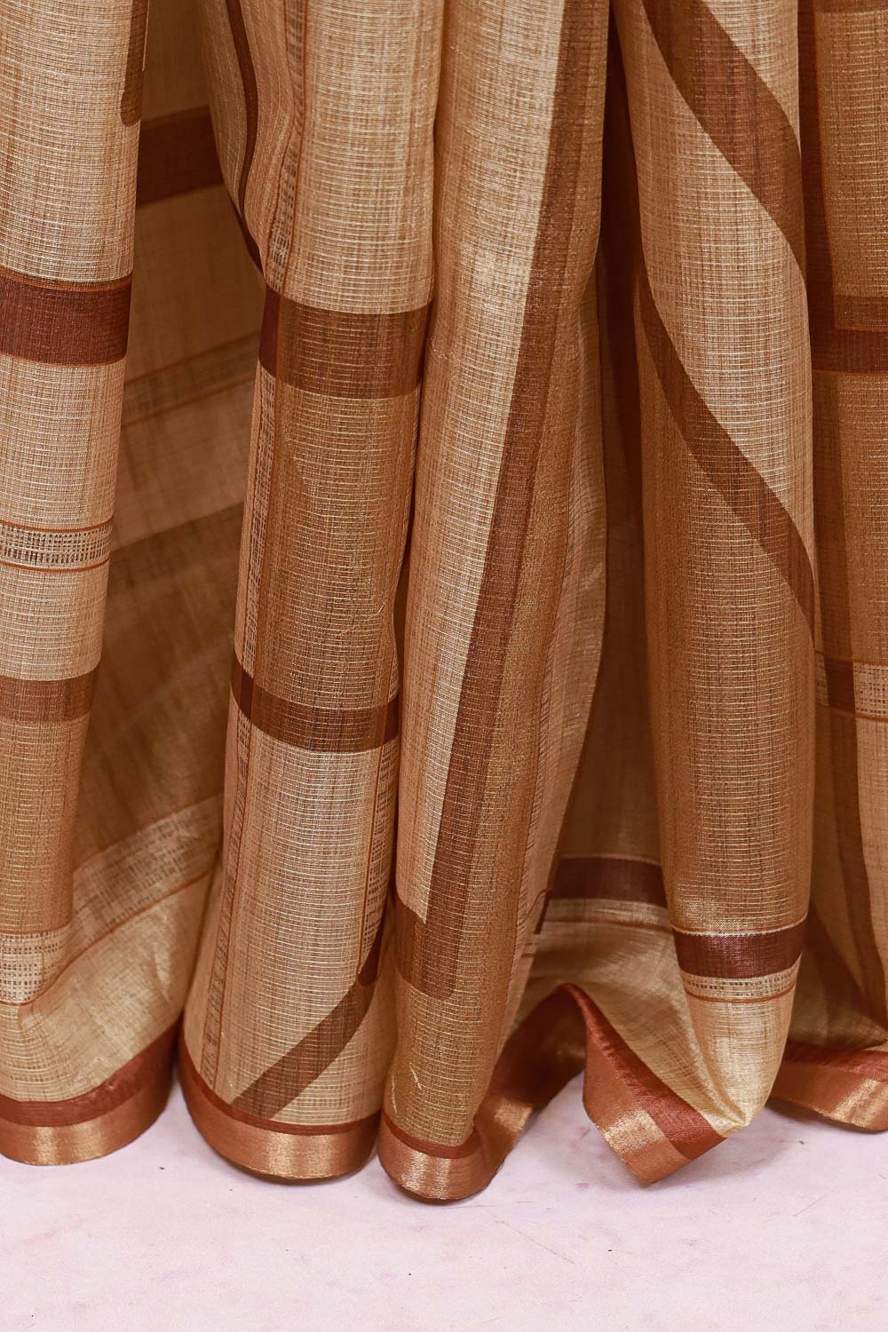 Multi Color Semi Tussar Saree
