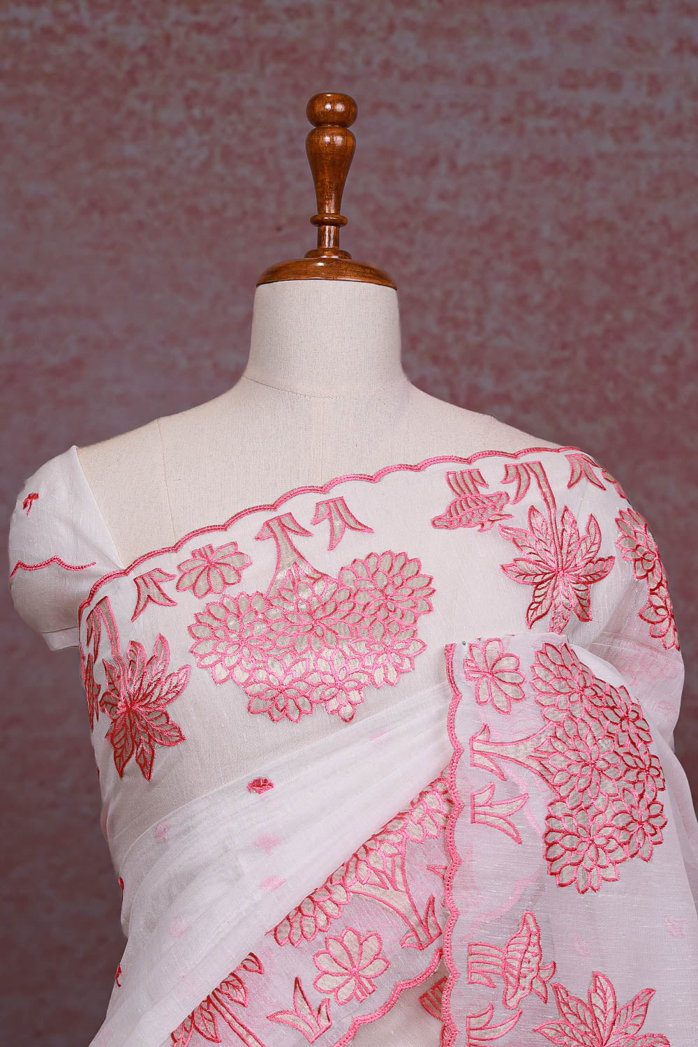 White Cotton Saree