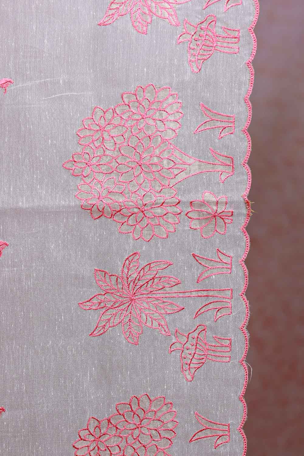 White Cotton Saree
