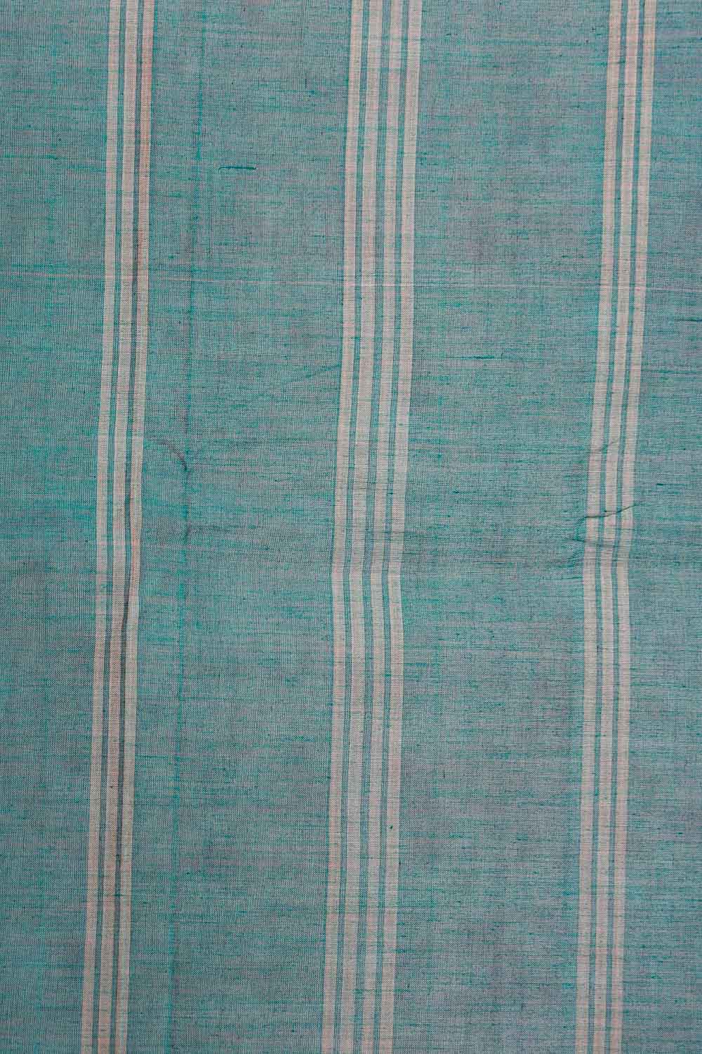 Mehandi Green Cotton Saree