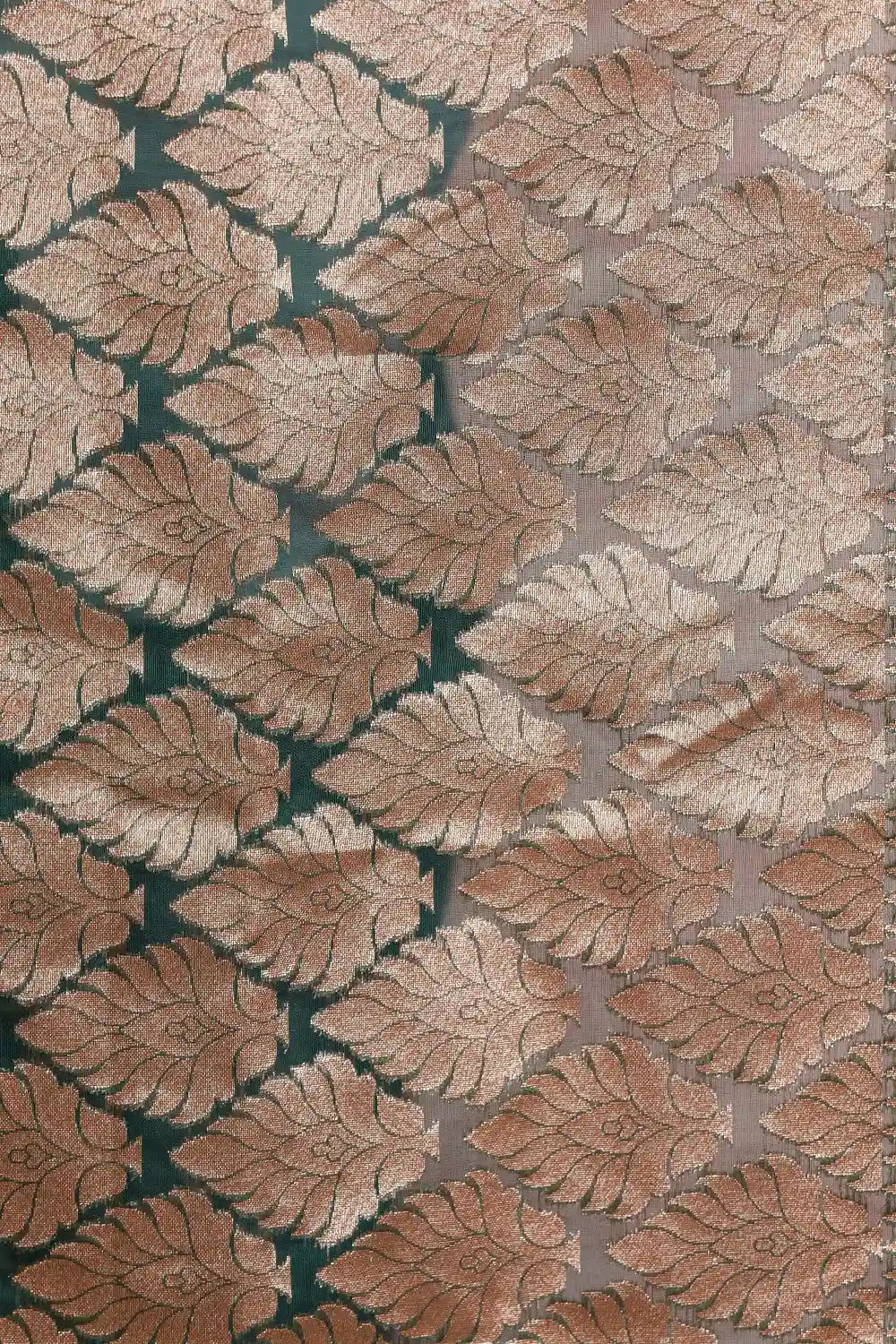 Dark Green Banarasi Saree