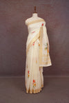 Cream Cotton Kerala Saree